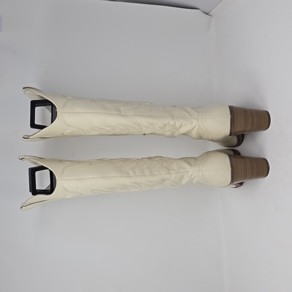 Altar'd State Jewell Off White Women's Western Boots Size 8 - Picture 4 of 6